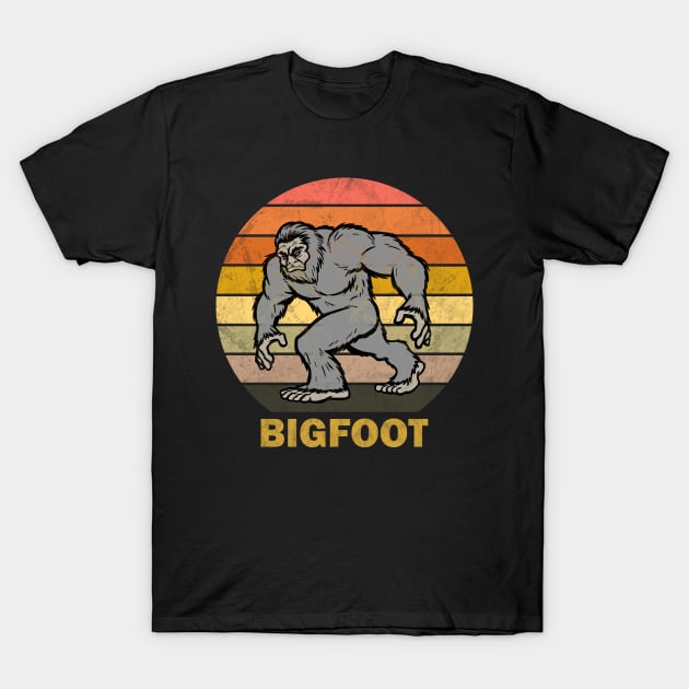 Bigfoot T-Shirt by valentinahramov